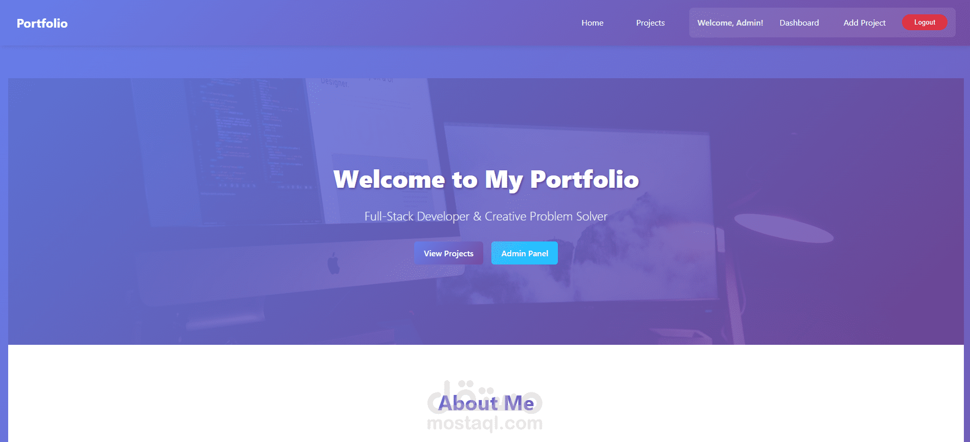 portfolio | موقع شخصي