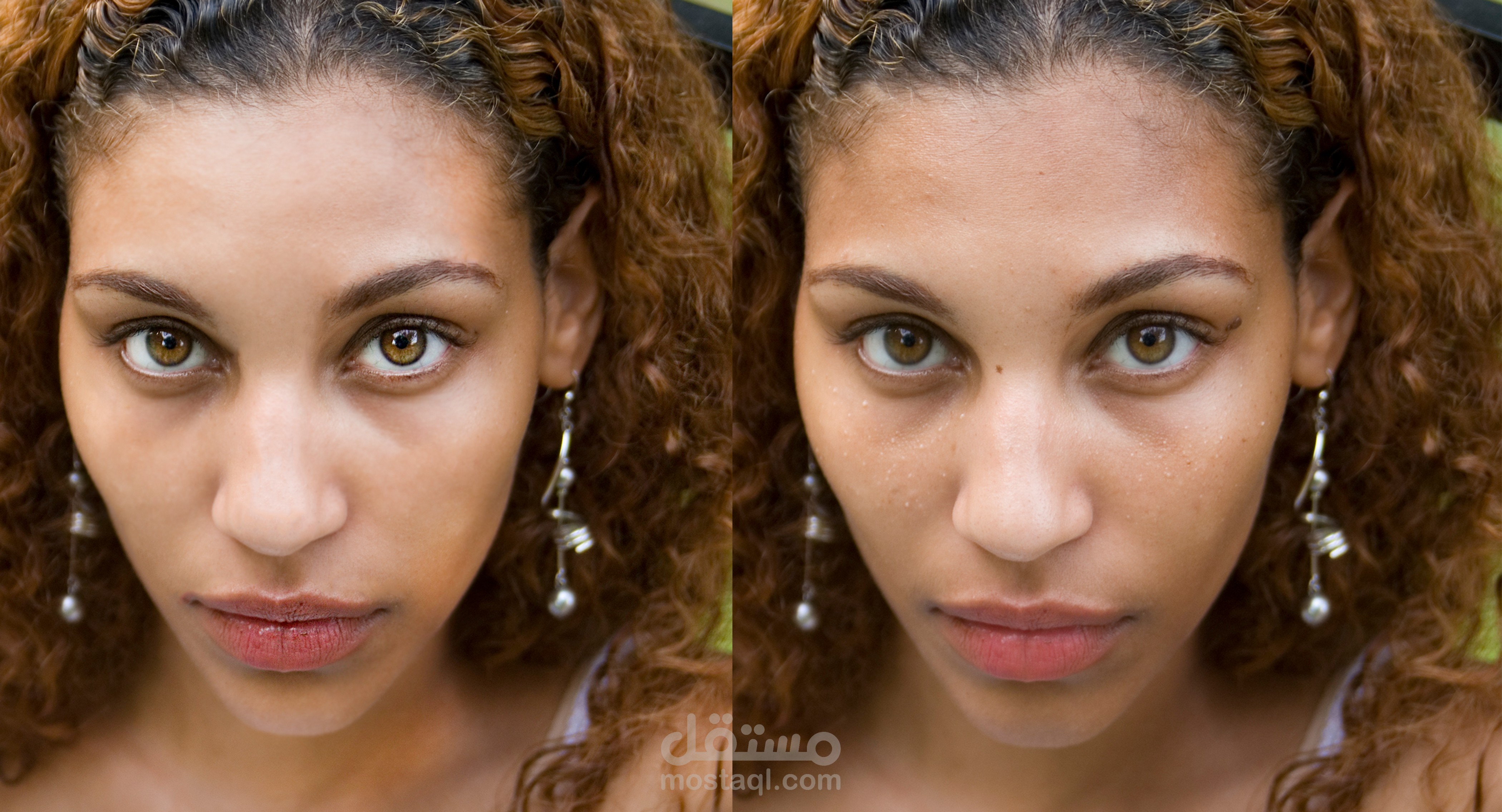 retouching and color correction