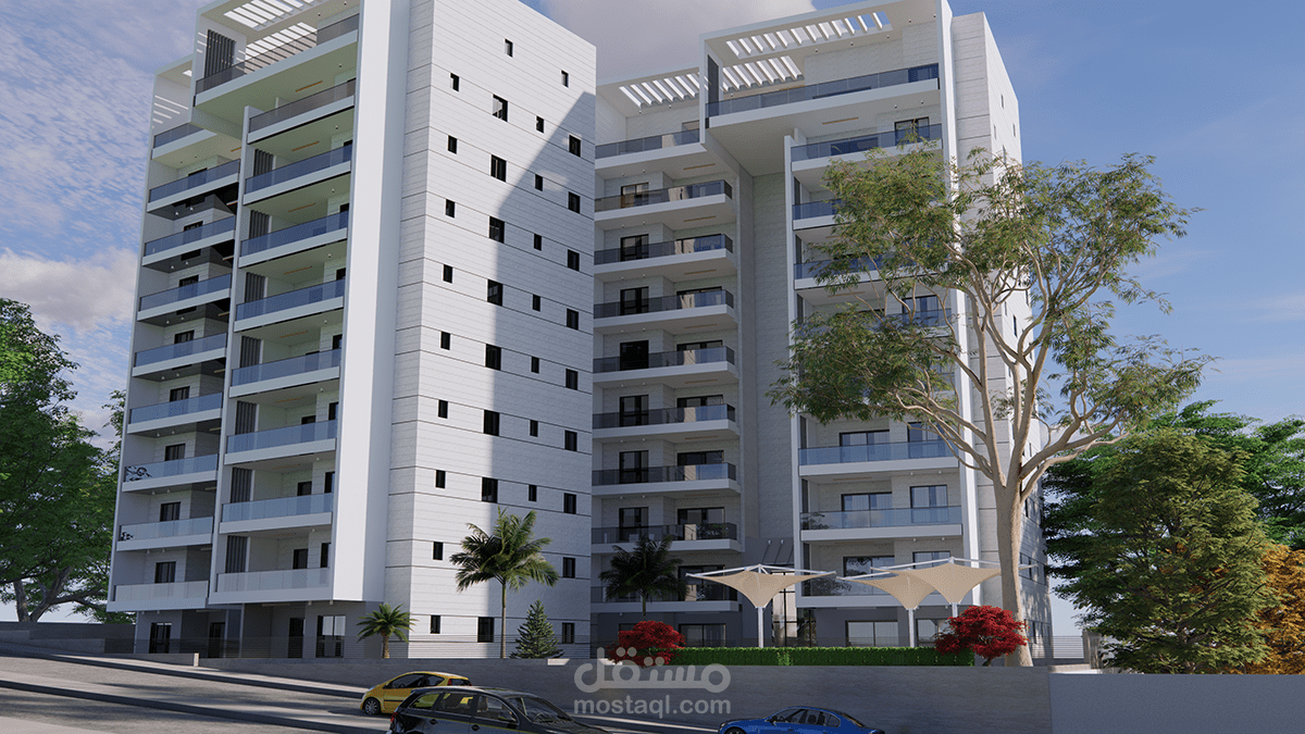 تصميم عمارة سكنية