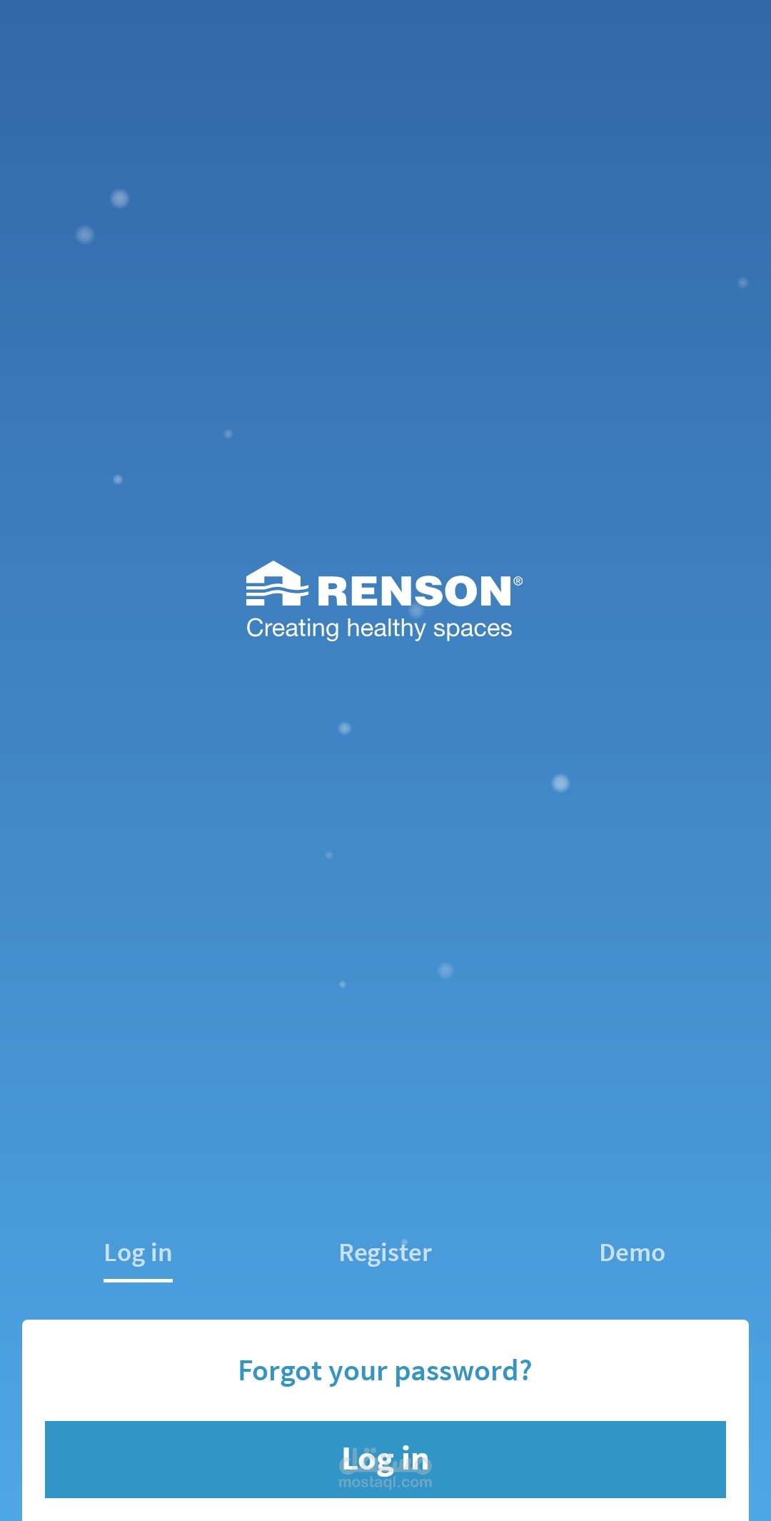 تطبيق اندرويد مرتبط بسيرفر لادارة البيت الذكي