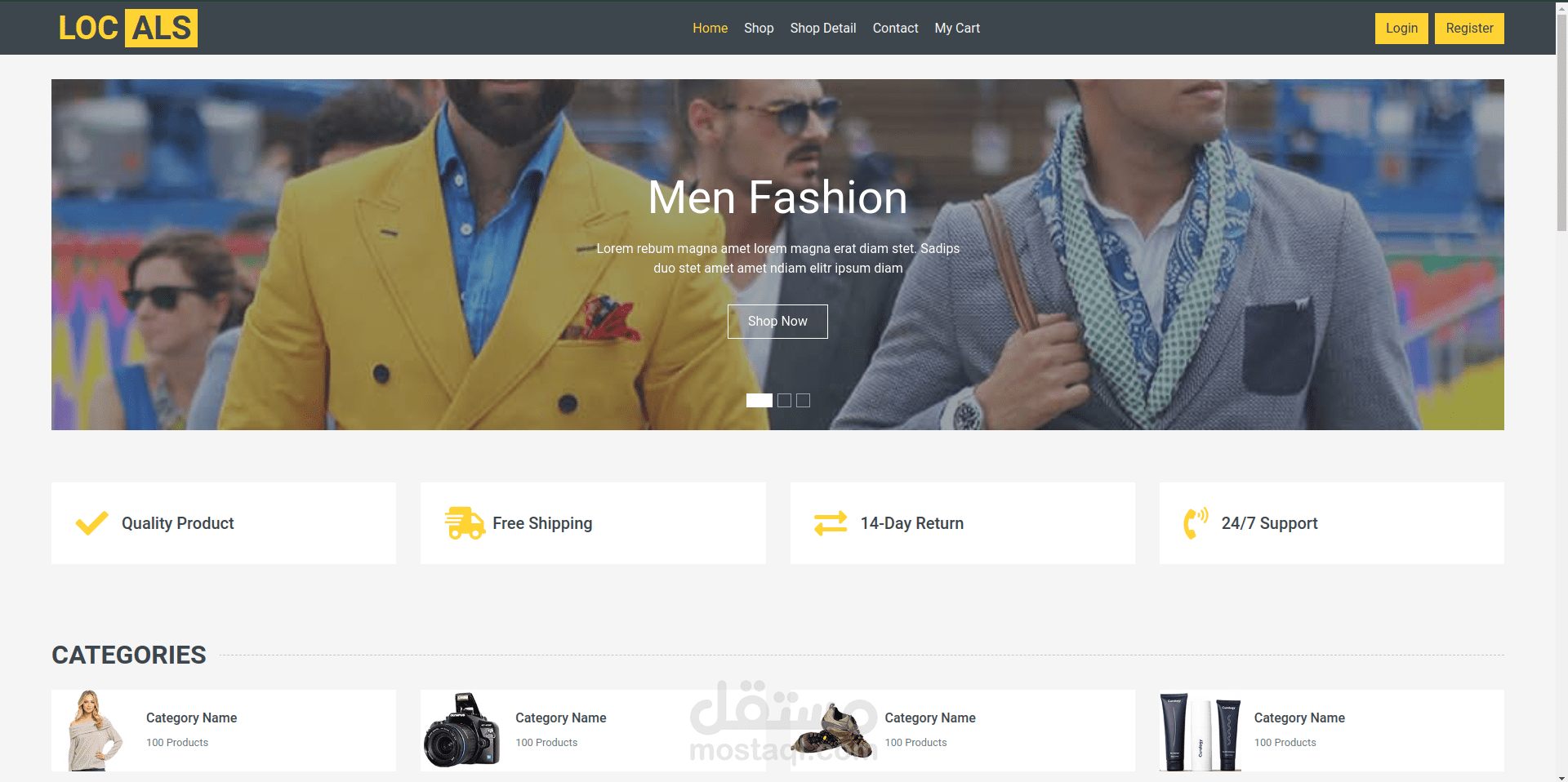 Locals-eCommerce platform for small businesses