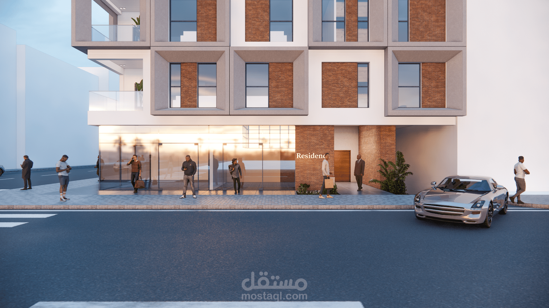 عمارة 5 طوابق