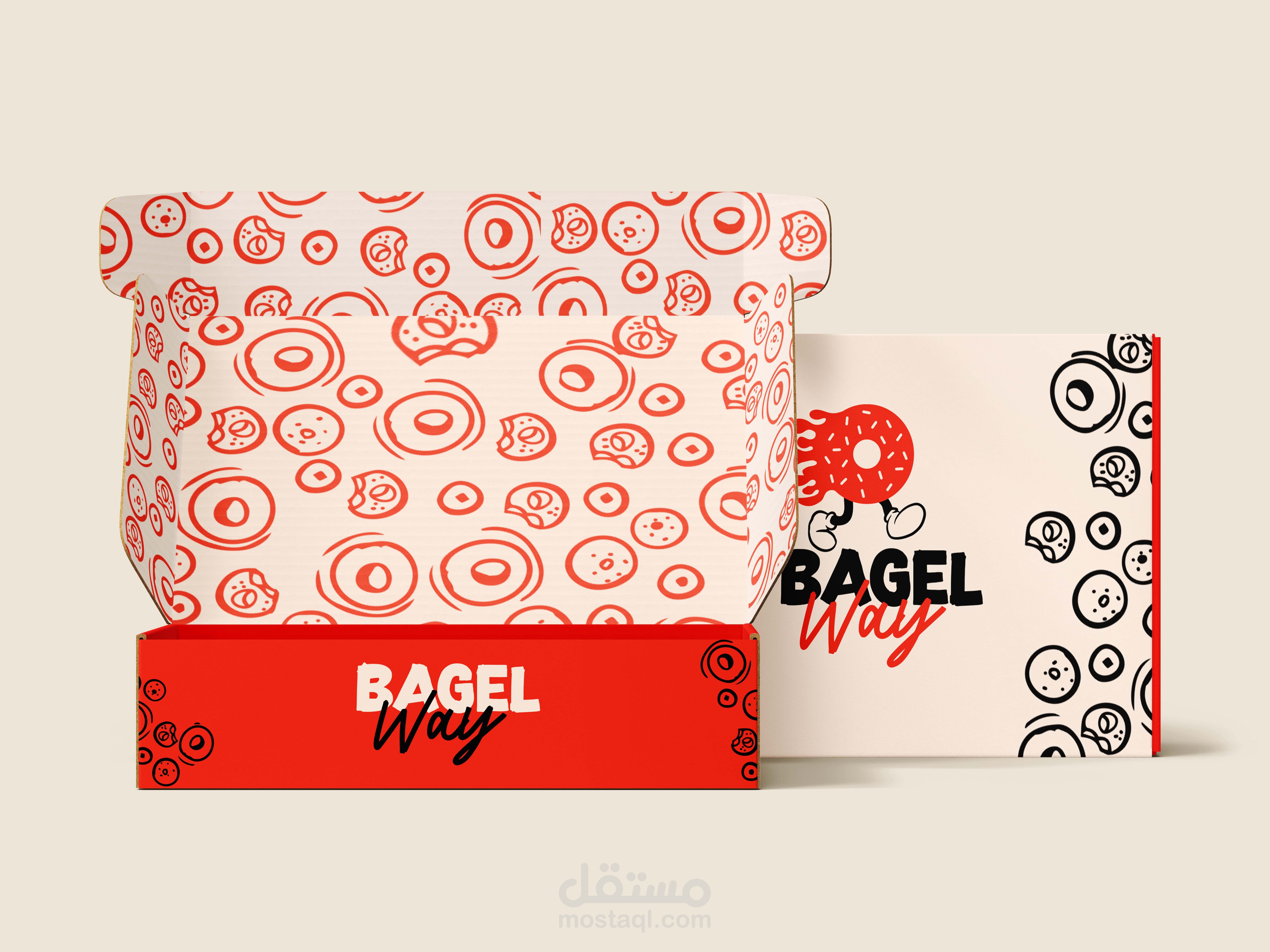 Bagel way Branding