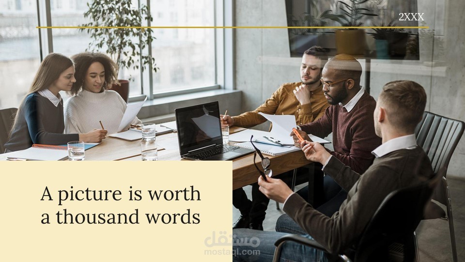 انشاء قوالب بوربوينت وكتابة محتوى