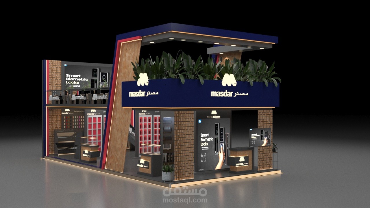 تصميم بوثث لشركات عديده