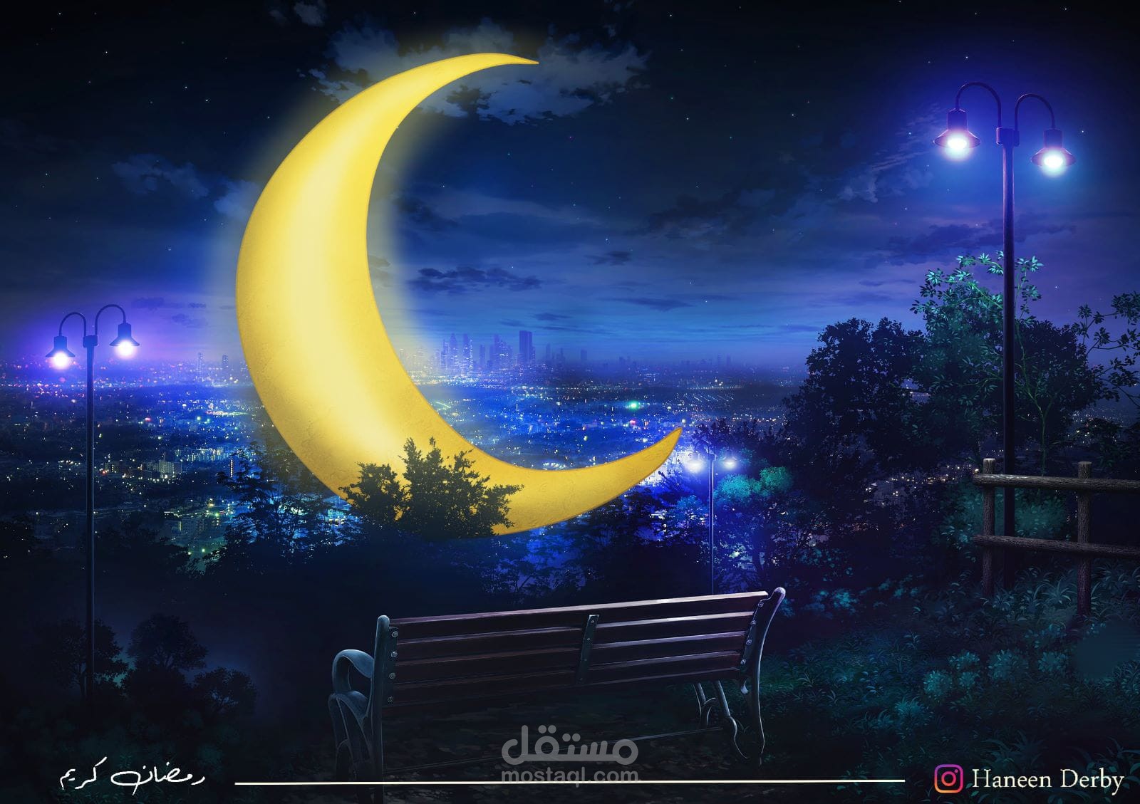 تصميم بمناسبة رمضان