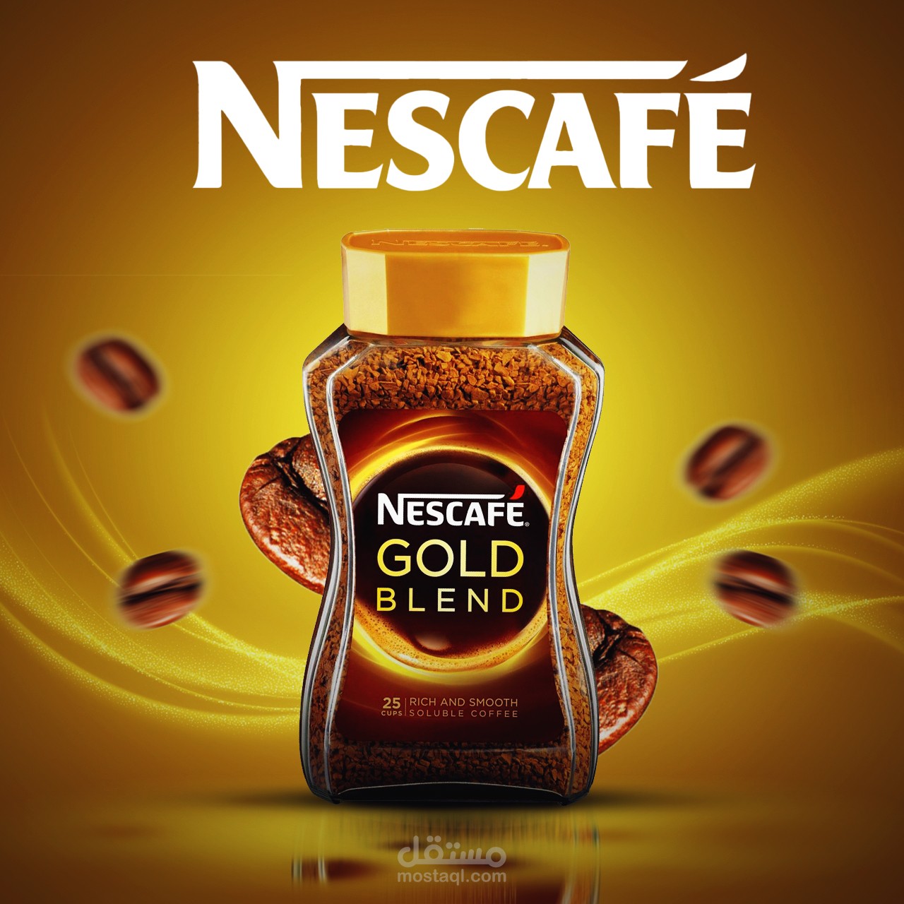 تصميم سوشيال ميديا للنسكافيه|Nescafe