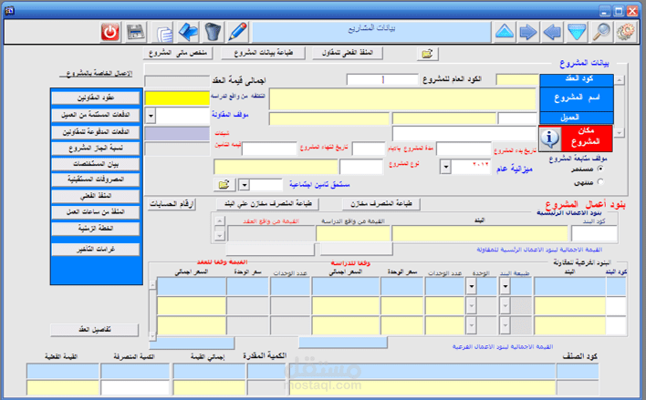 هيكلة النظام المحاسبي ومراكز التكلفة لمجموعة قابضة  وشركاتها التابعة على نظام ERP - السعودية