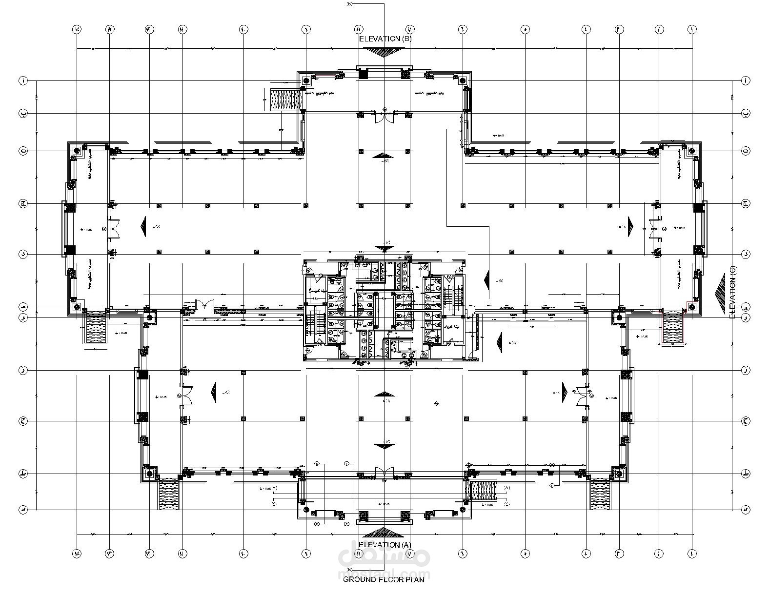 تصميم قاعة متعددة الاغراض