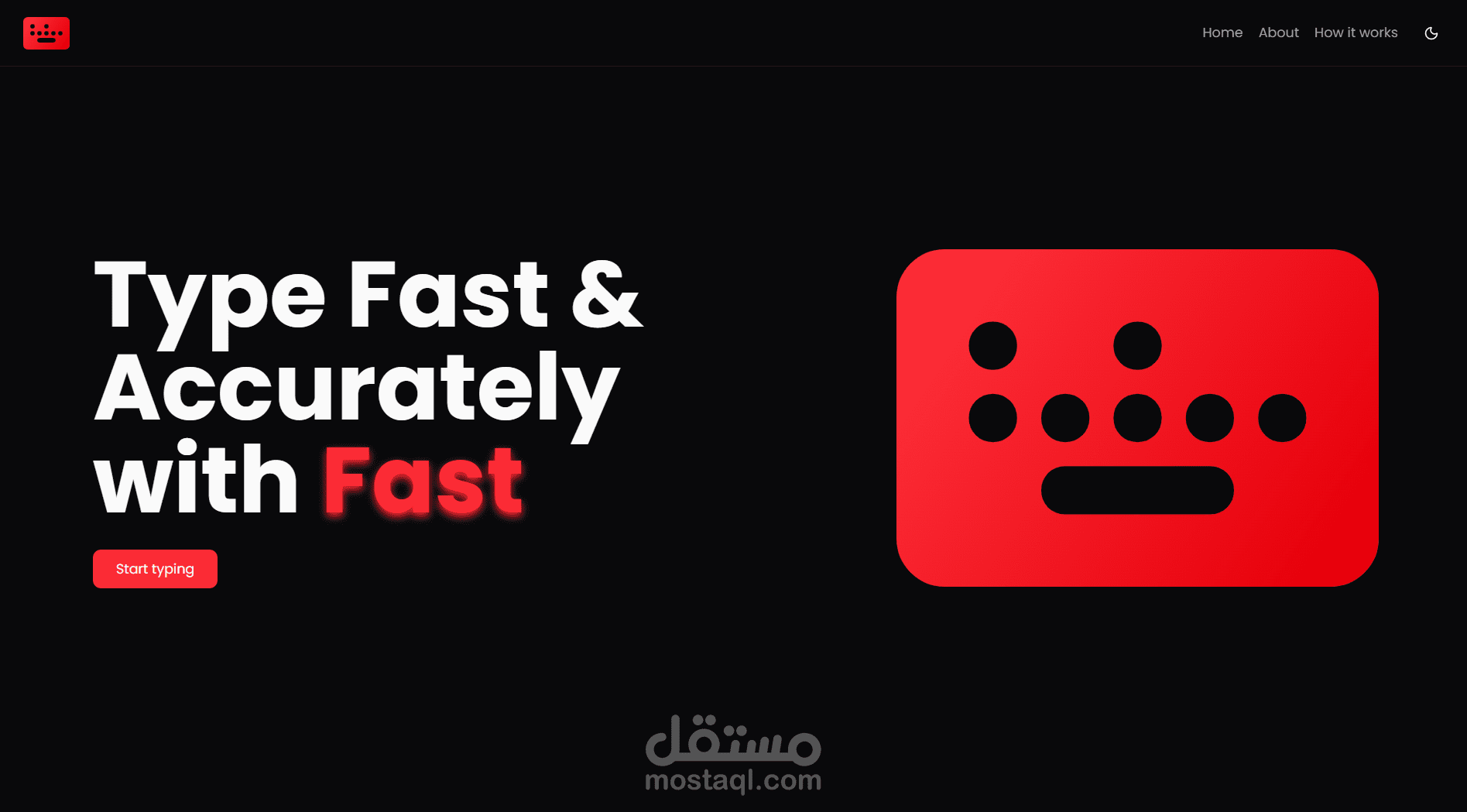 Fast - Type fast & accurately