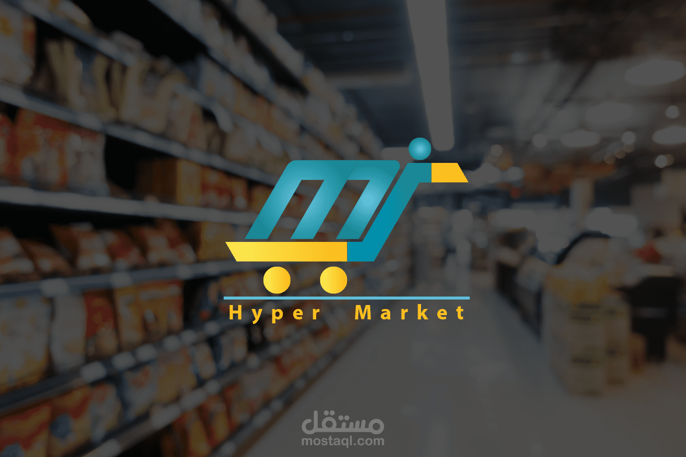 logo for hyper market MJ