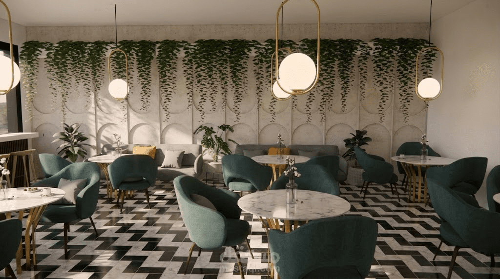 تصميم كافيه