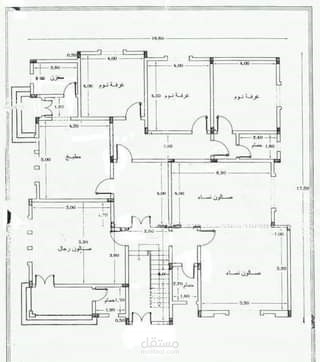 عمل خريطة منزل على برنامج AutoCAD