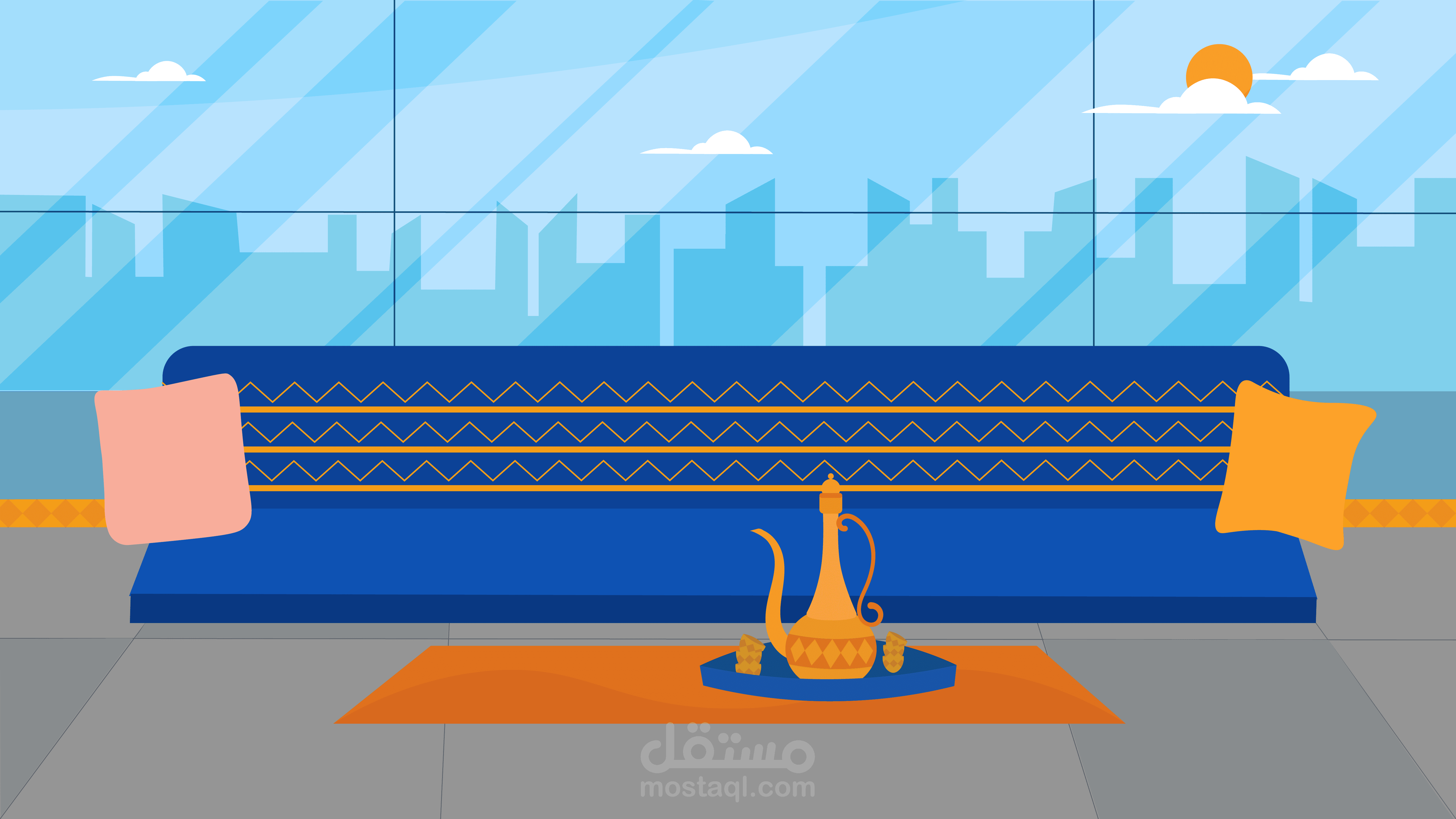 تصميم غرفة معيشة