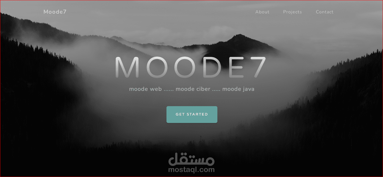 موقع الكتروني قمت ببرمجته ذات هواية بصرية جميلة جدا