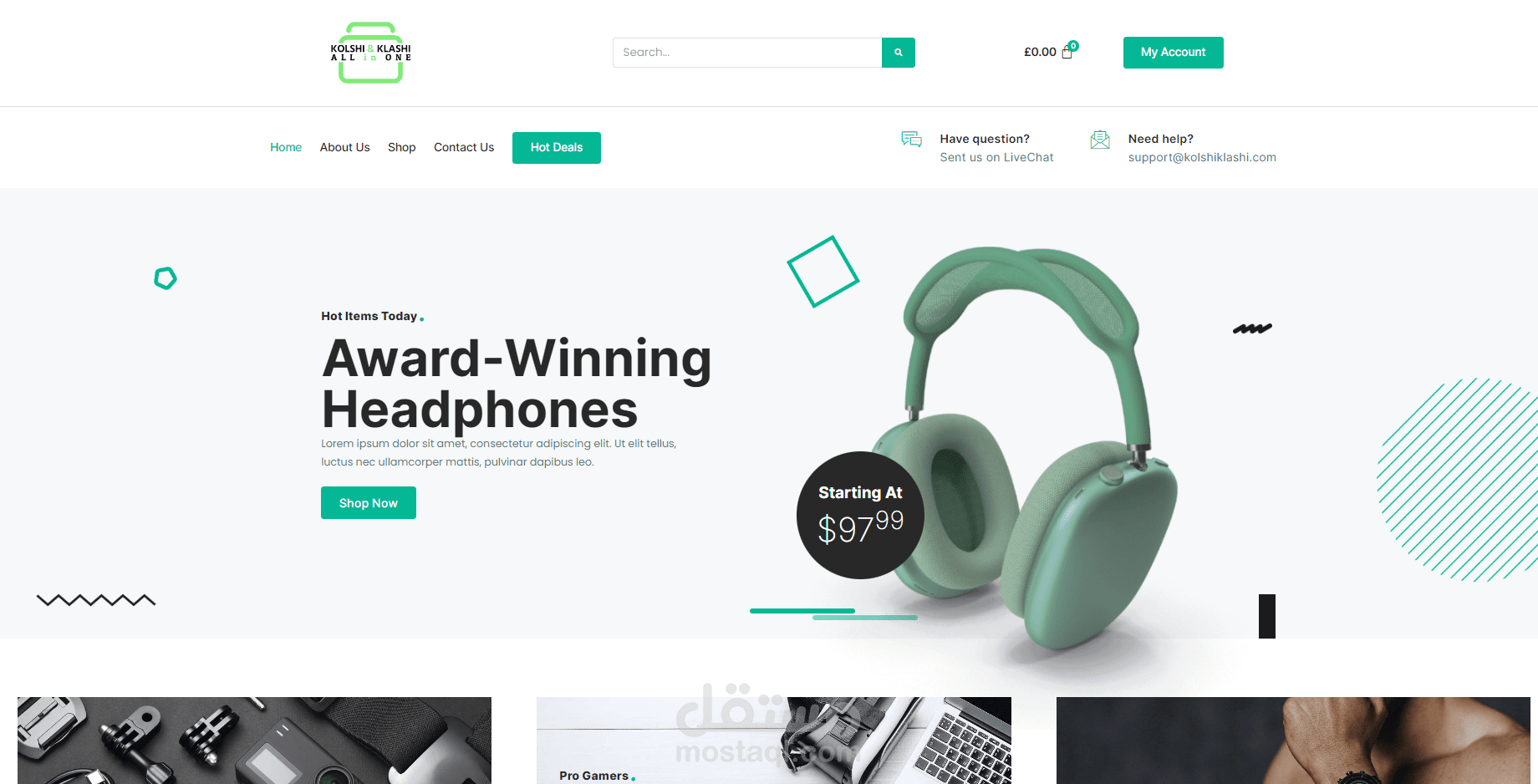 انشاء موقع Woocommerce DropShip