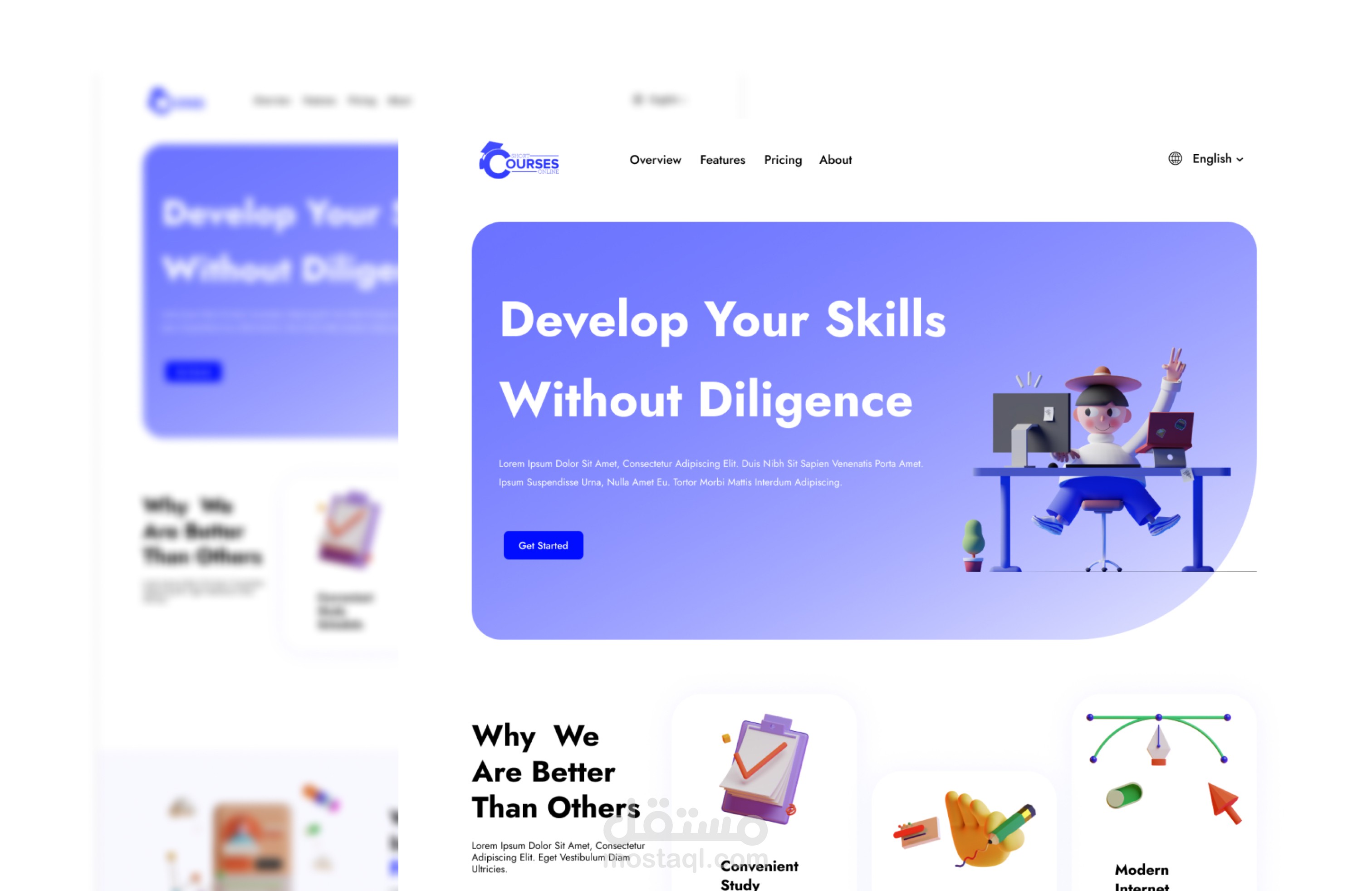 landing page design