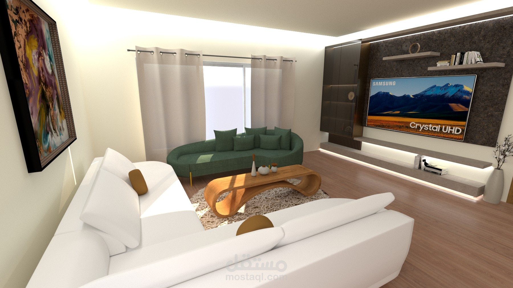 تصميم داخلي فيلا في مدينة تبوك, المملكة العربية السعودية