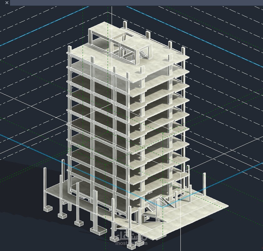 رسم model revit
