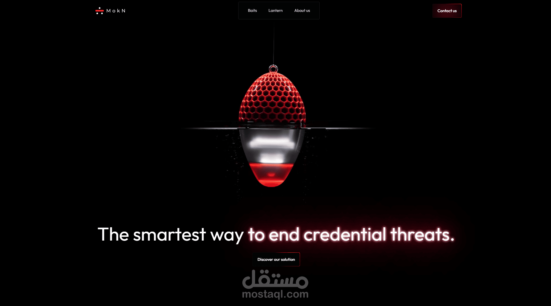 Cybersecurity Website | Secure & Modern UI/UX Design