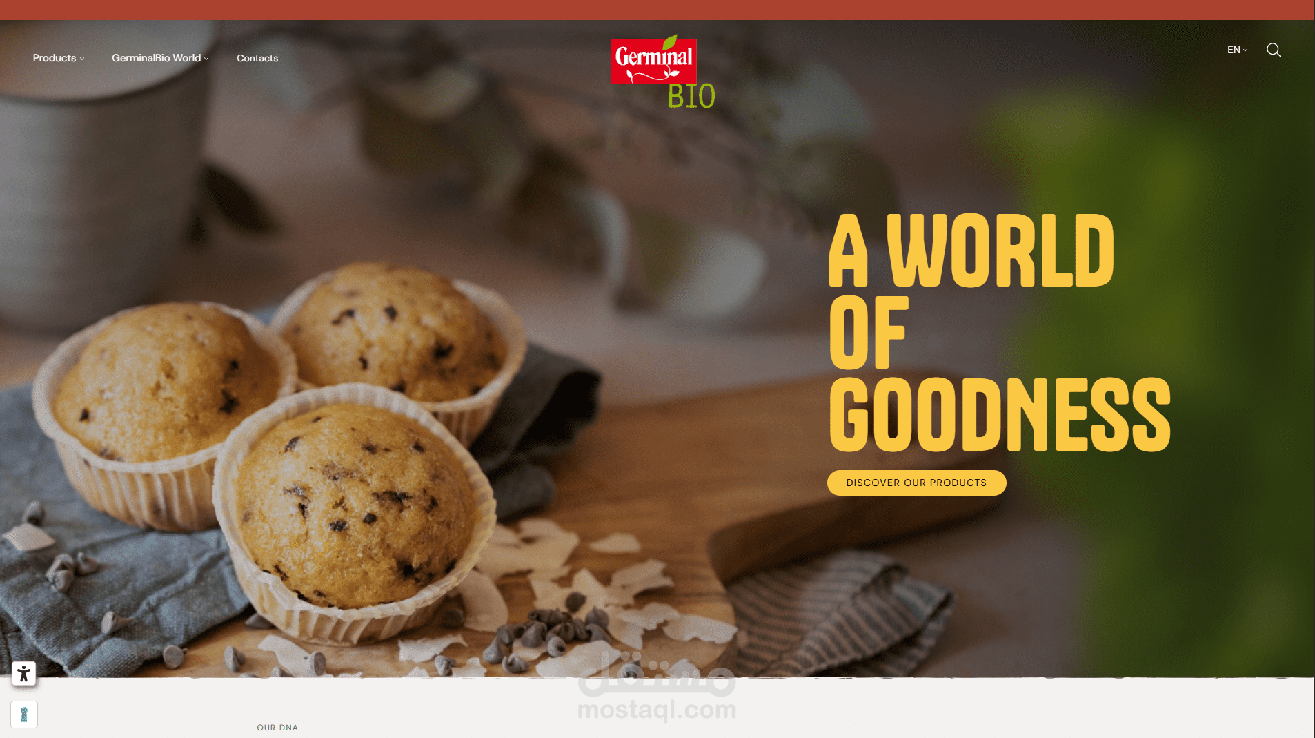 Cookies Shop Website | Modern UI/UX & Sweet Brand Experience