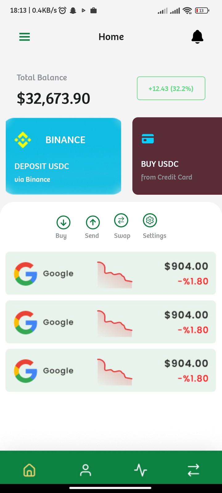 Trading Application