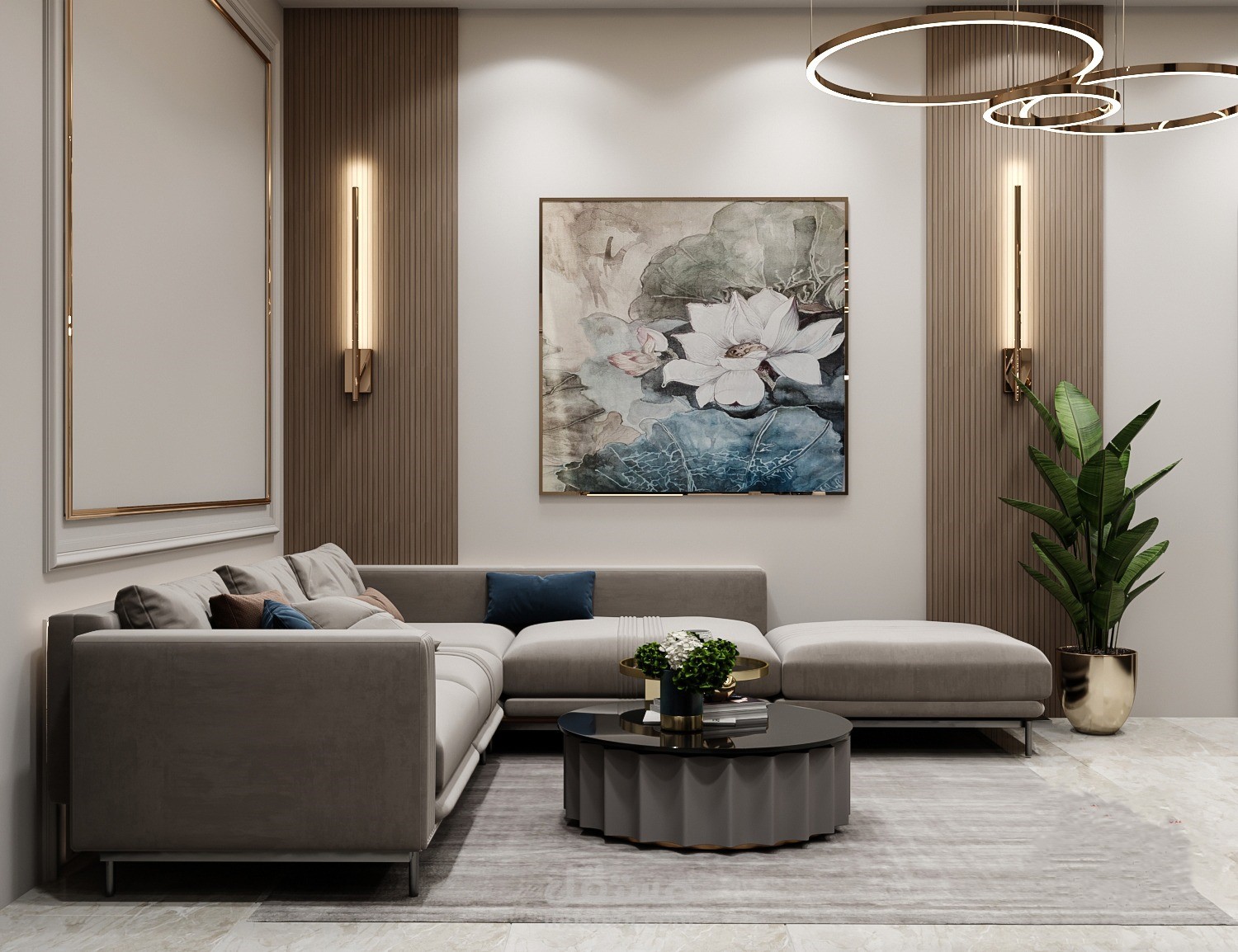 خرائط هندسية تنفيذية لتصميم داخلي