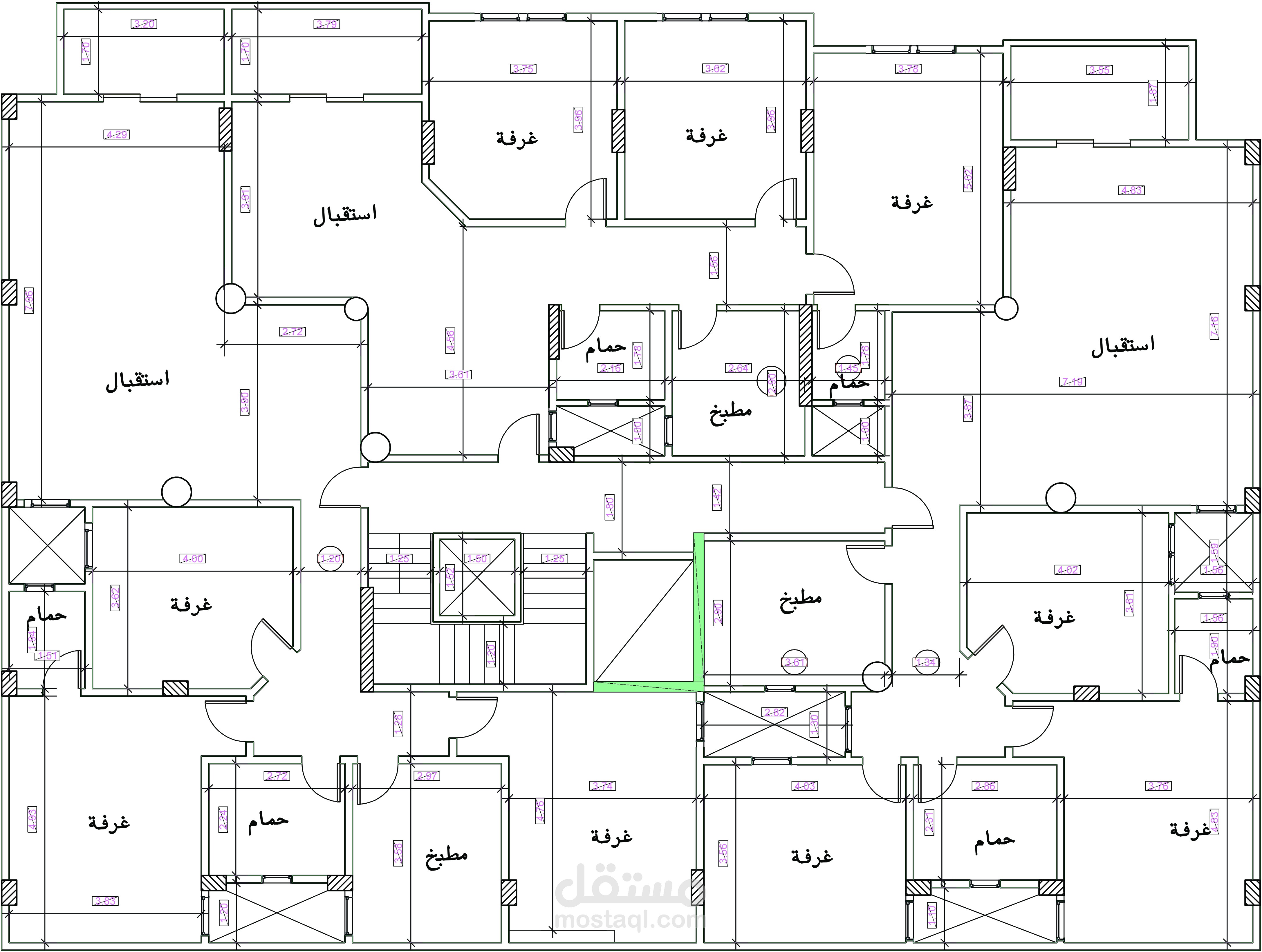 مخططات اوتوكاد 2d