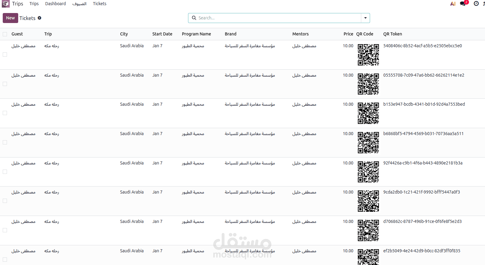 Traventure for tranveling (Odoo customization)
