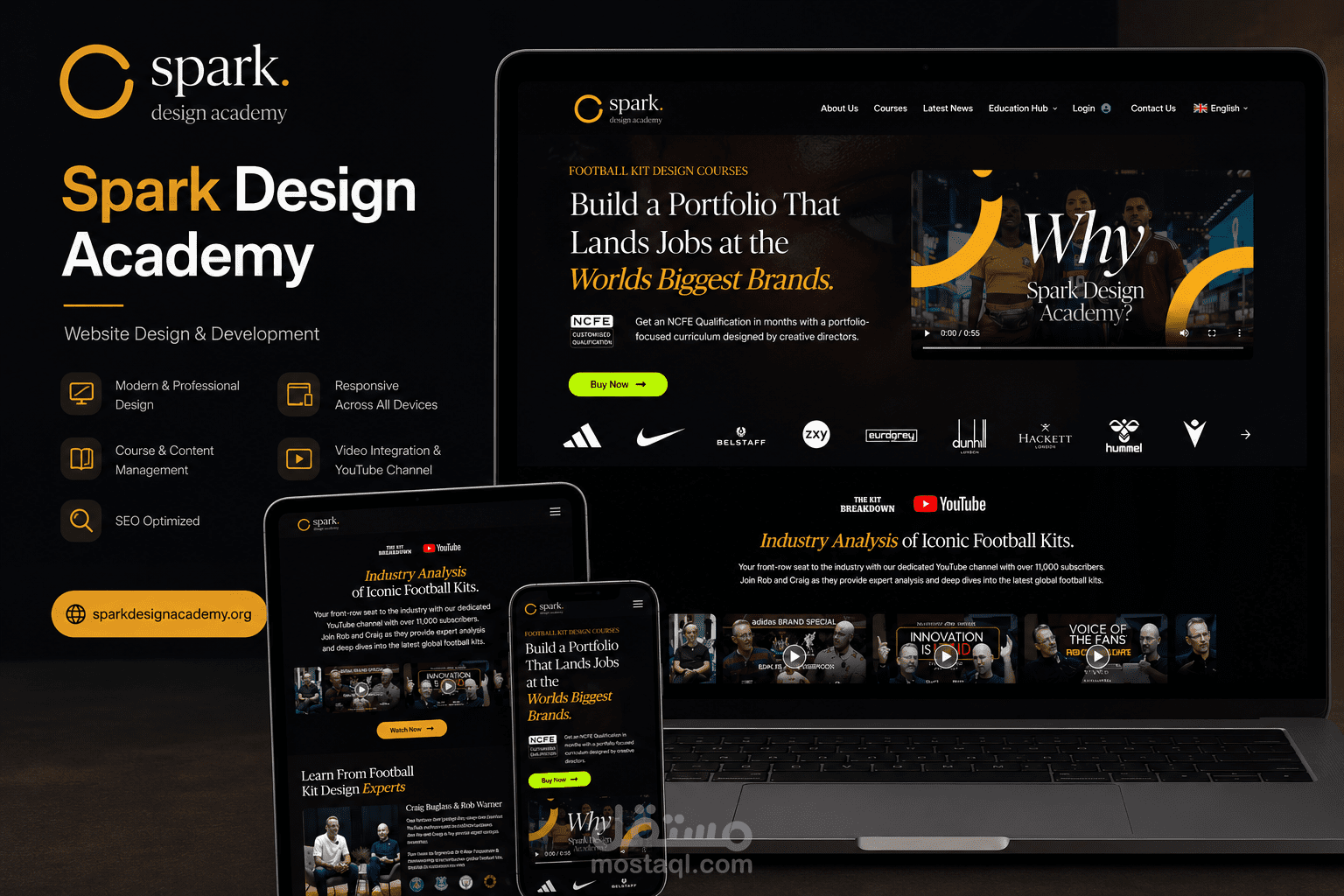 Spark Design Academy – منصة تعليمية متخصصة في التصميم والإبداع