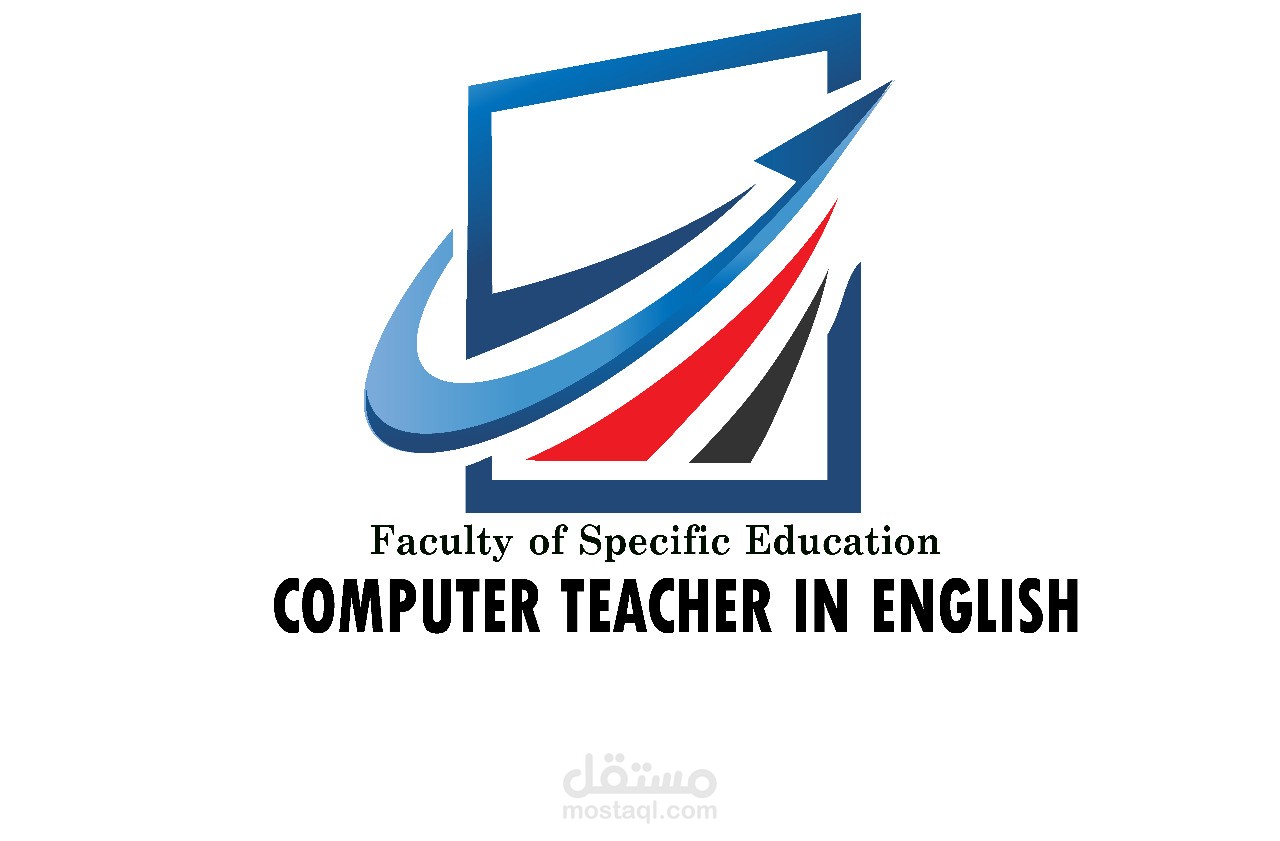 تصميم شعار قسم الحاسب الألي