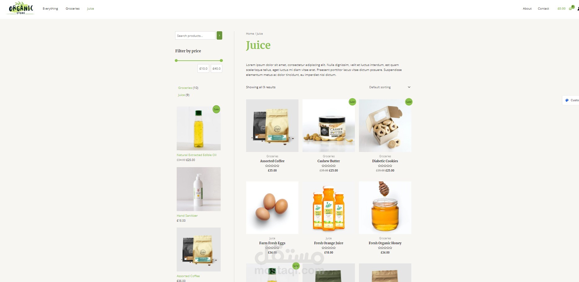 عمل موقع ويب بمميزات وتصميم متناسق (wordpress)