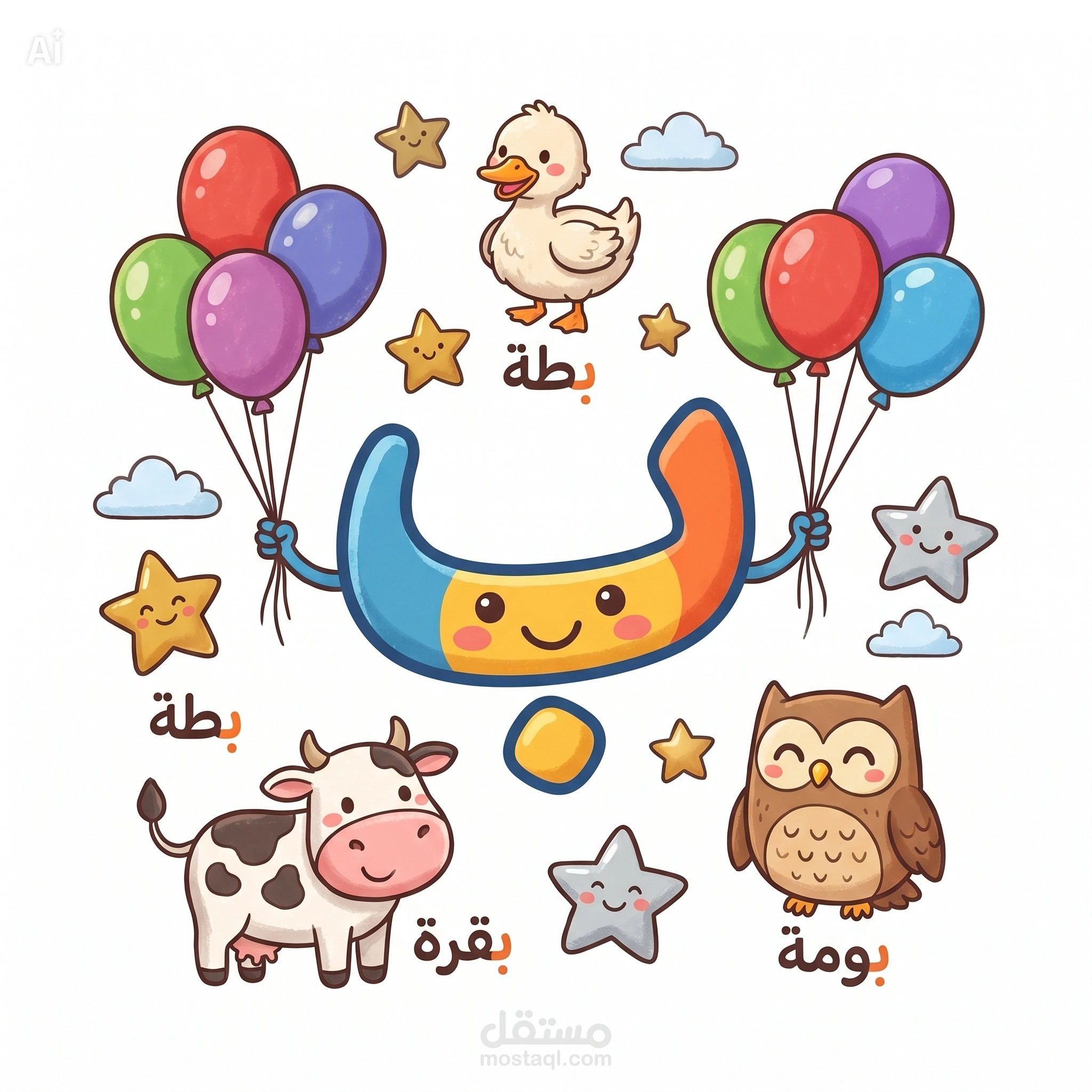 توليد صورة لانشاء محتوى تعليمي للاطفال باستخدام google vids