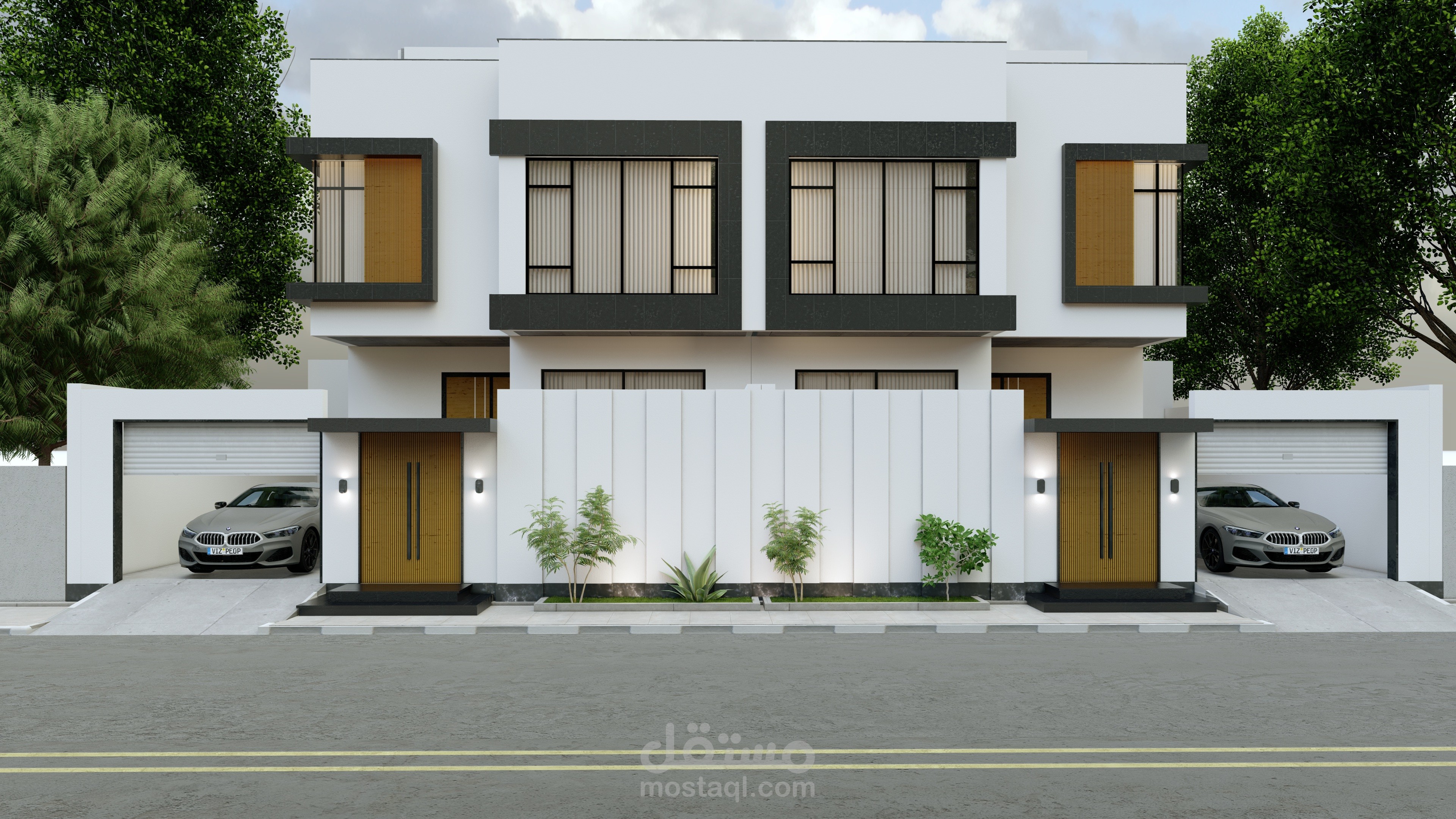 تصميم فيلا سكنية