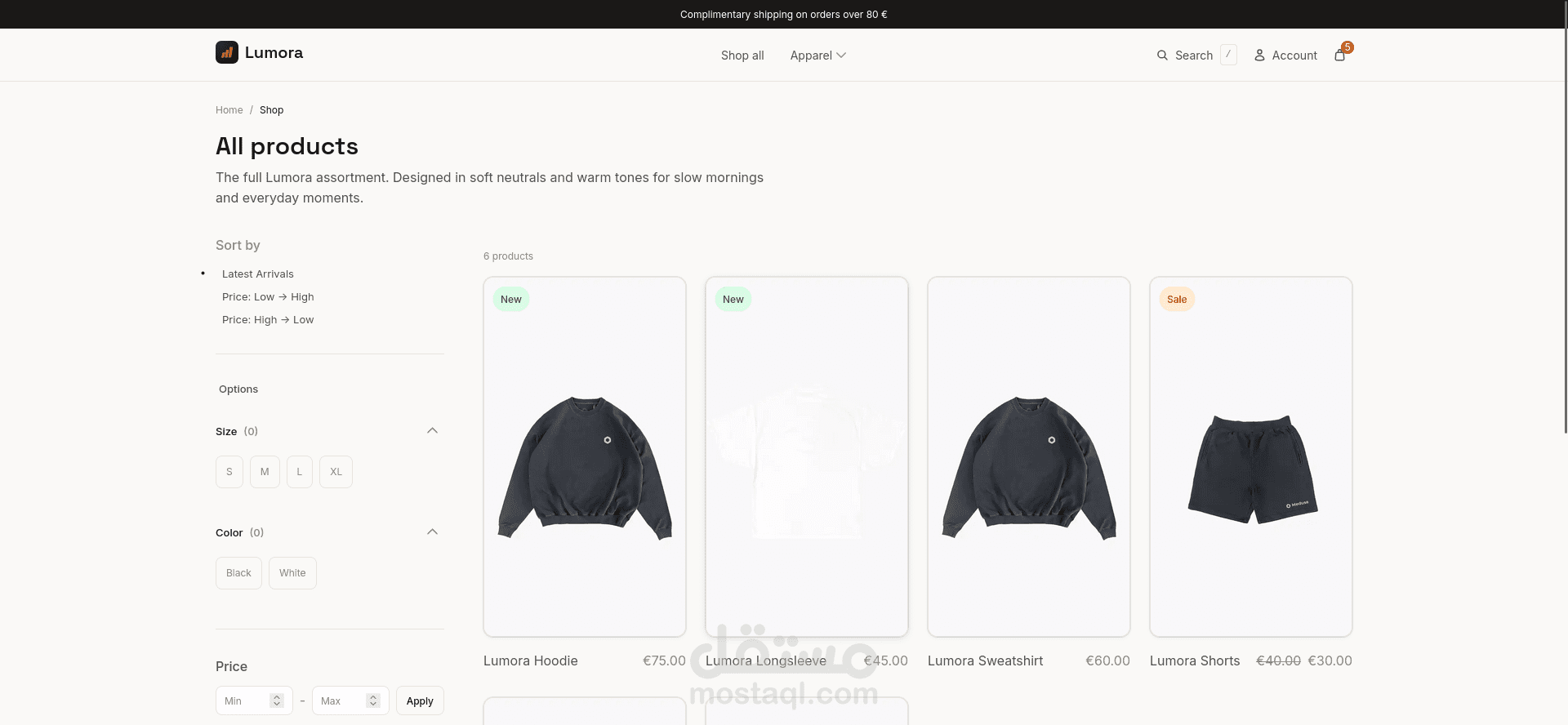 Lumora – منصة تجارة إلكترونية Headless مع مساعد ذكاء اصطناعي لإدارة المتجر