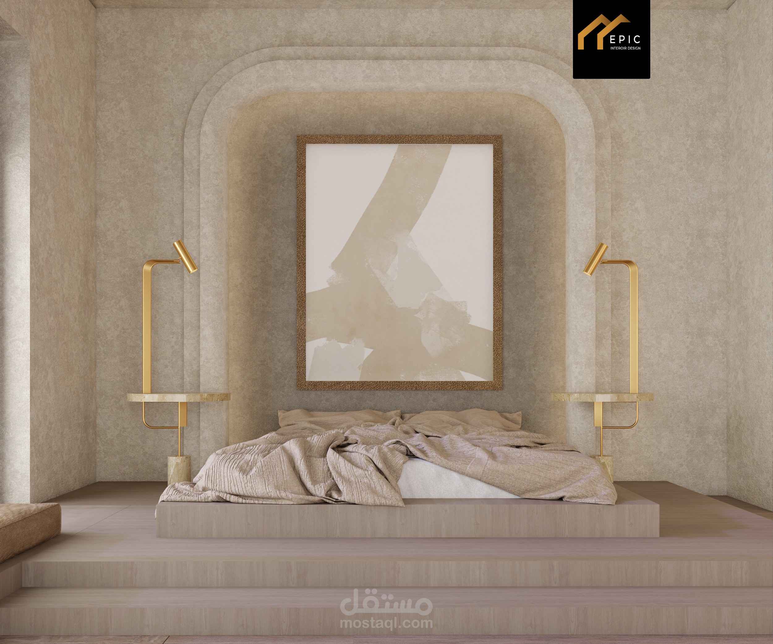 غرفة نوم minimal