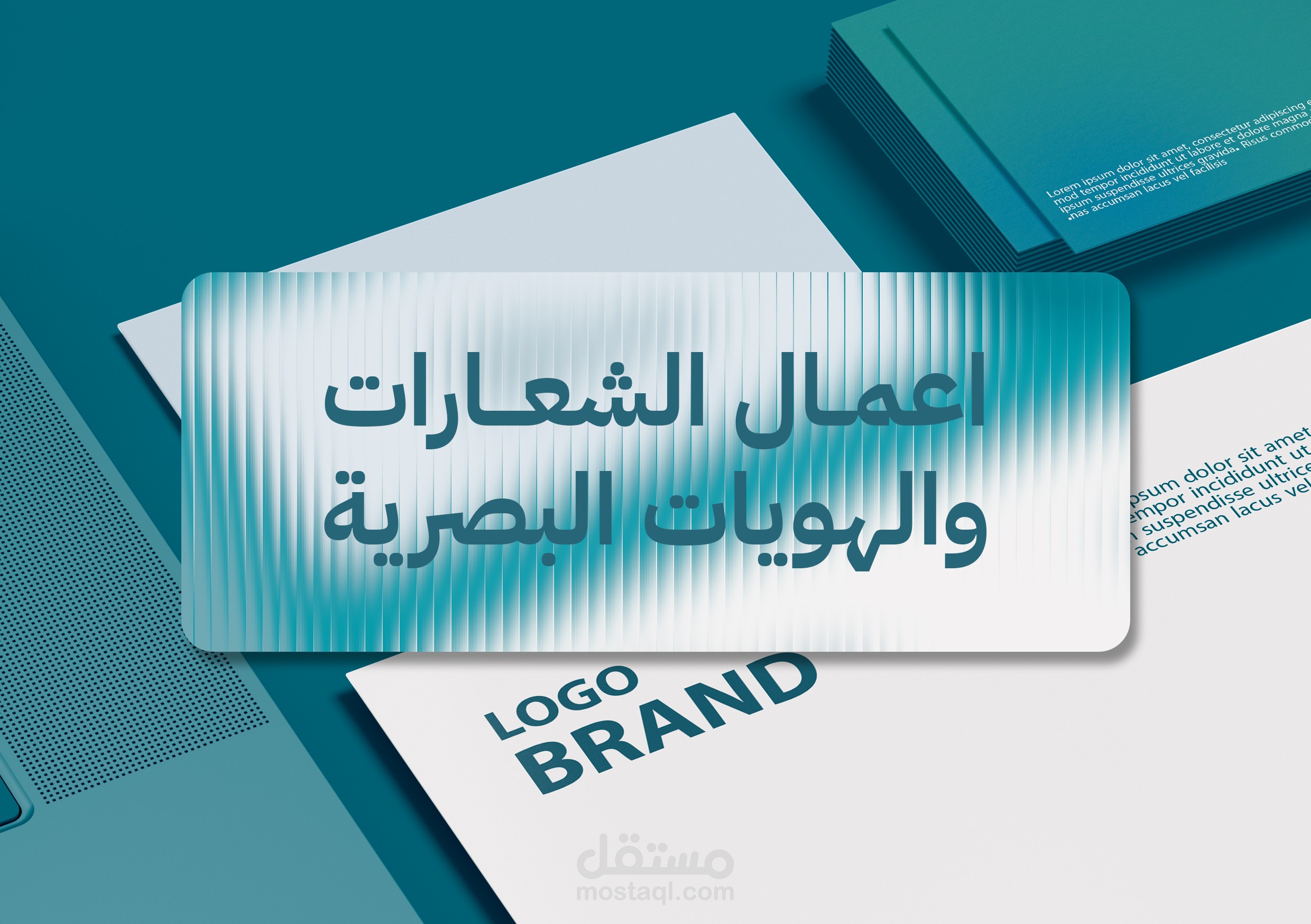 نماذج اعمال الشعارات والهويات البصرية