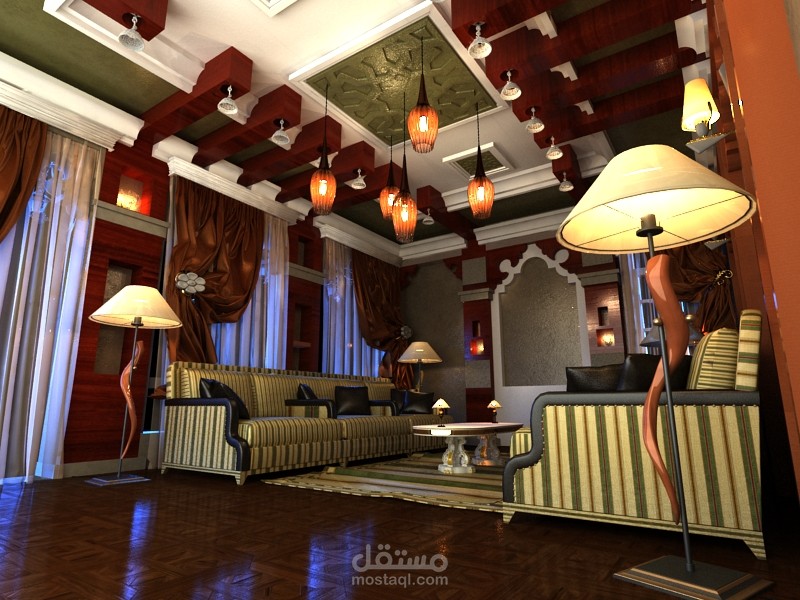 interior modeling and rendering