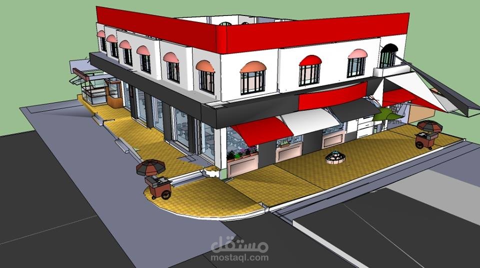 تصميم مطعم