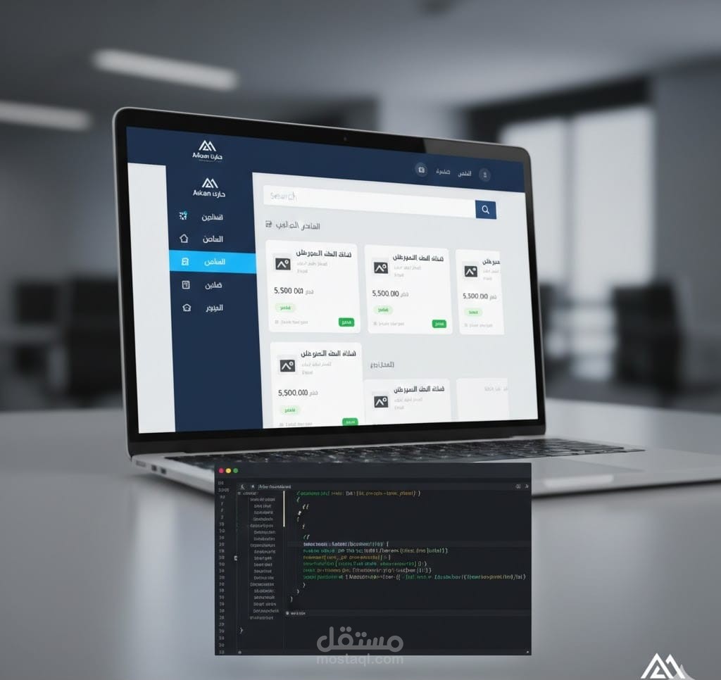 تطوير نظام أتمتة وإدارة بيانات لشركة وساطة عقارية (Arkan Real Estate)