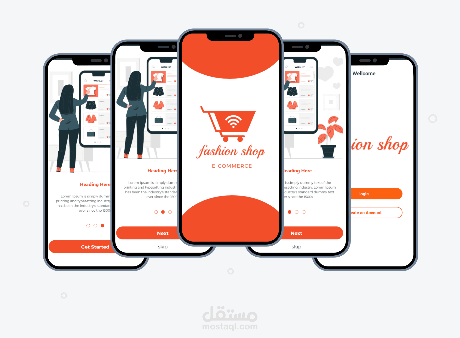 fashion shop E-COMMERCE
