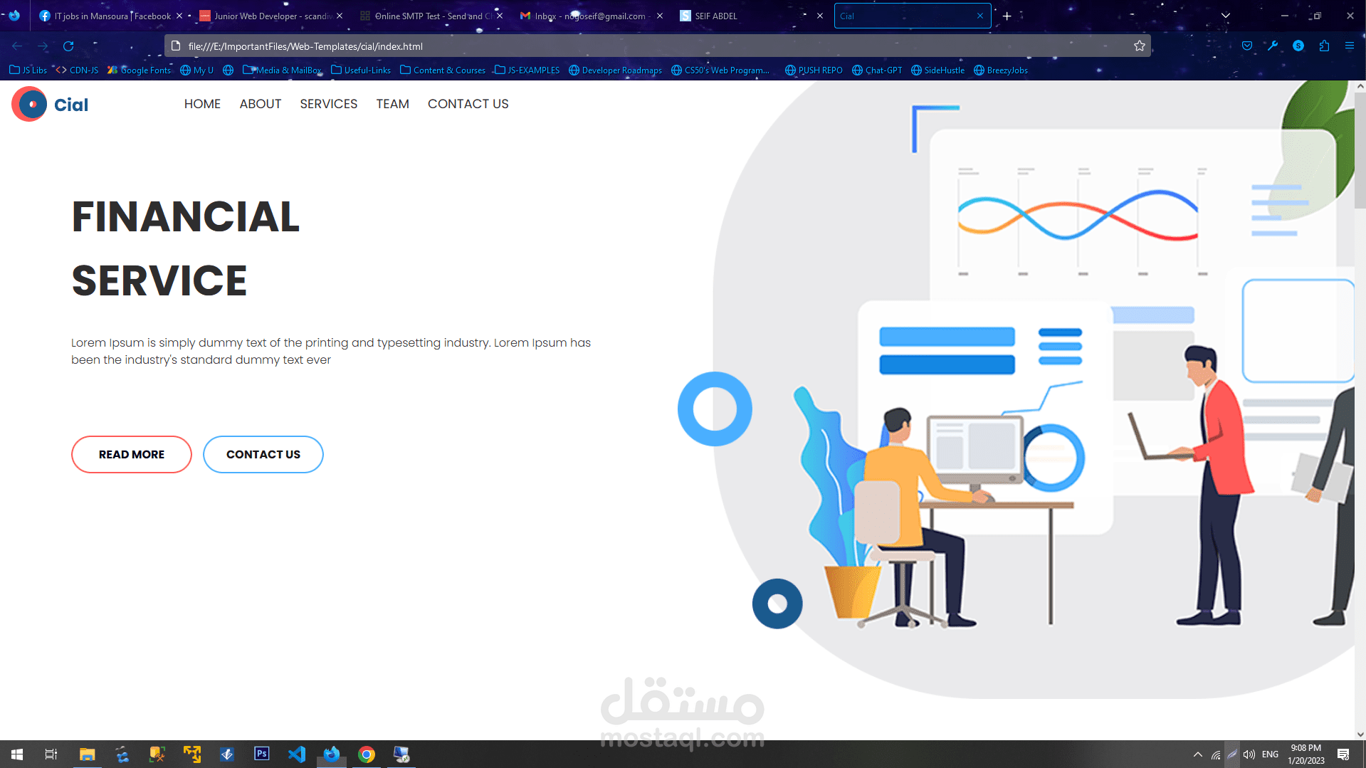 FINANCIAL SERVICE _ WEBSITE