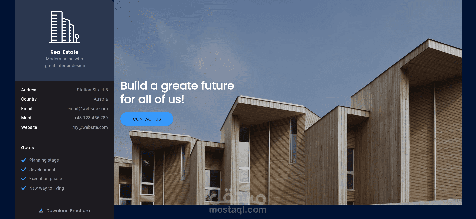 Real Estate Landing Page