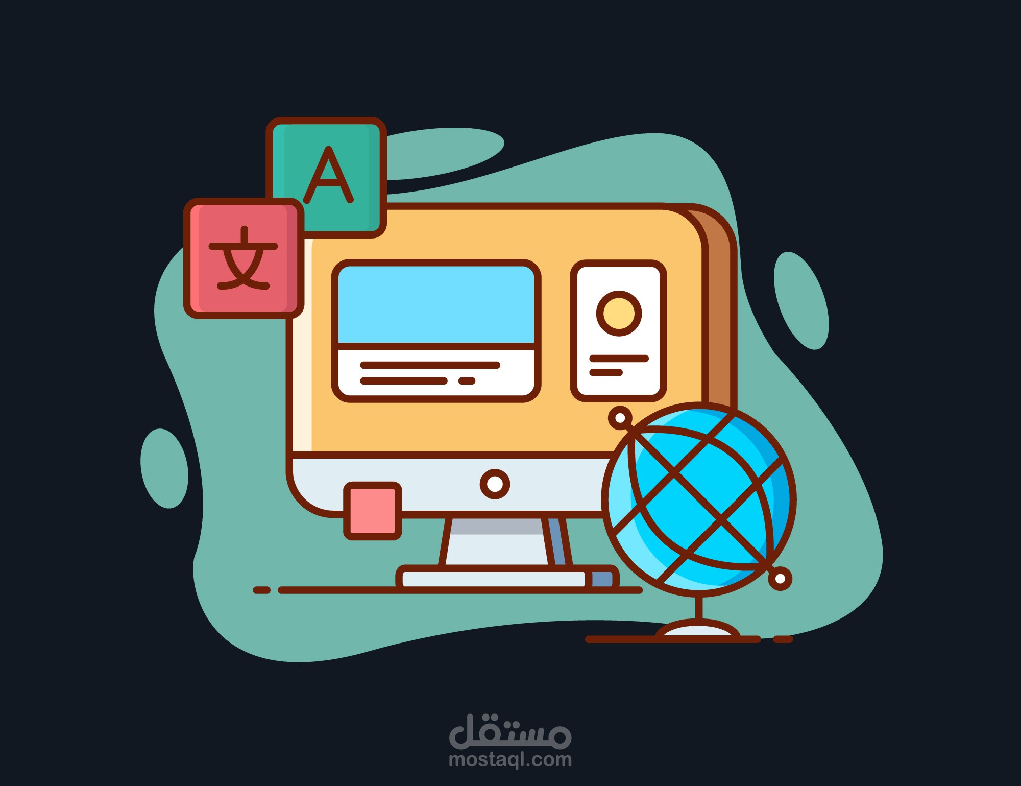 ترجمة من الإنجليزية إلي العربية أو العكس