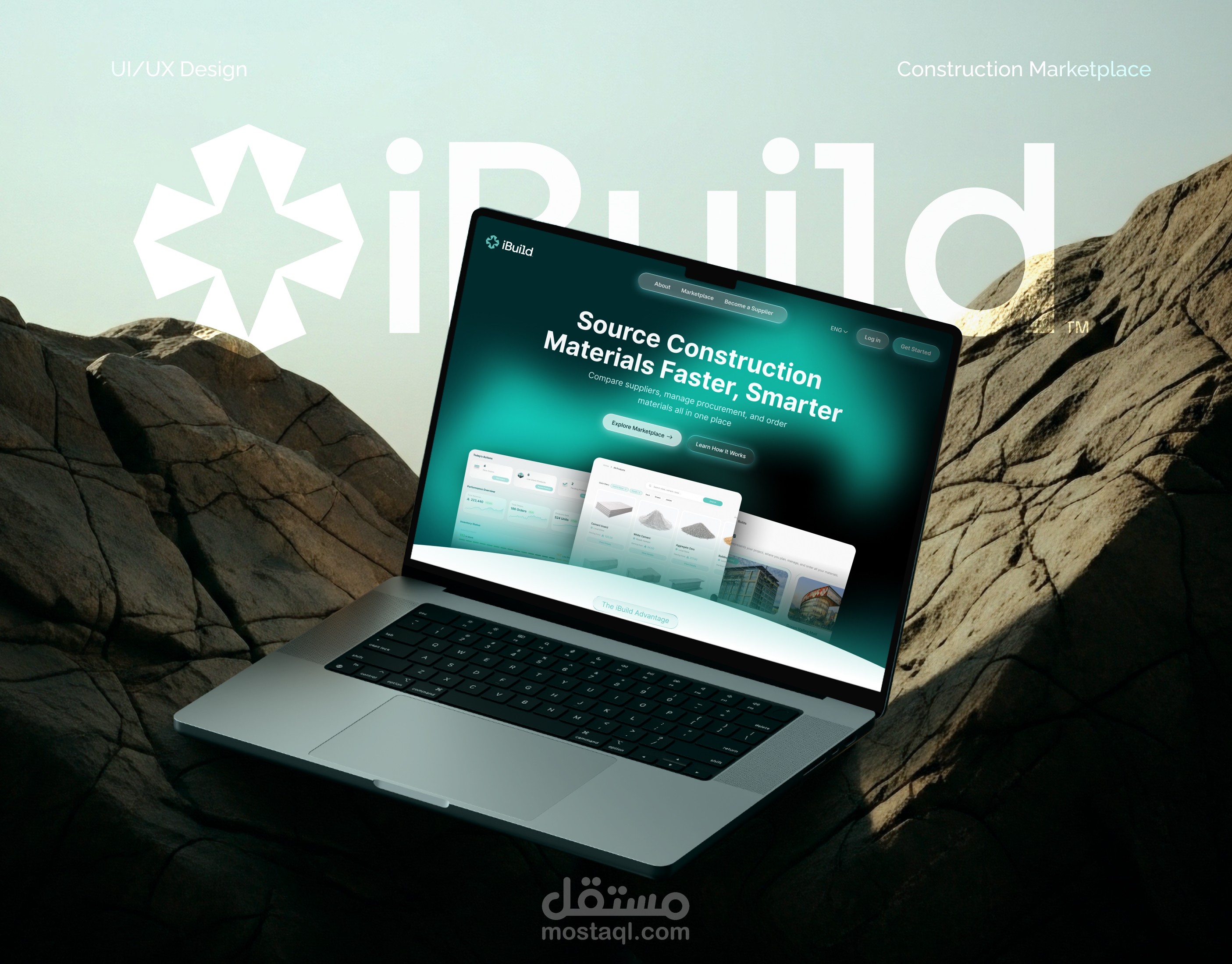 iBuild | إعادة تصميم منصة تقنية في قطاع المقاولات في السعودية