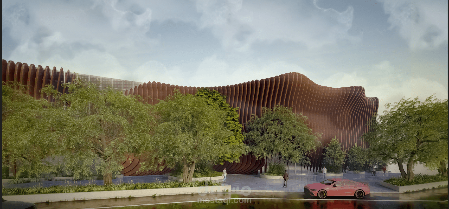 تصميم مبنى حديث