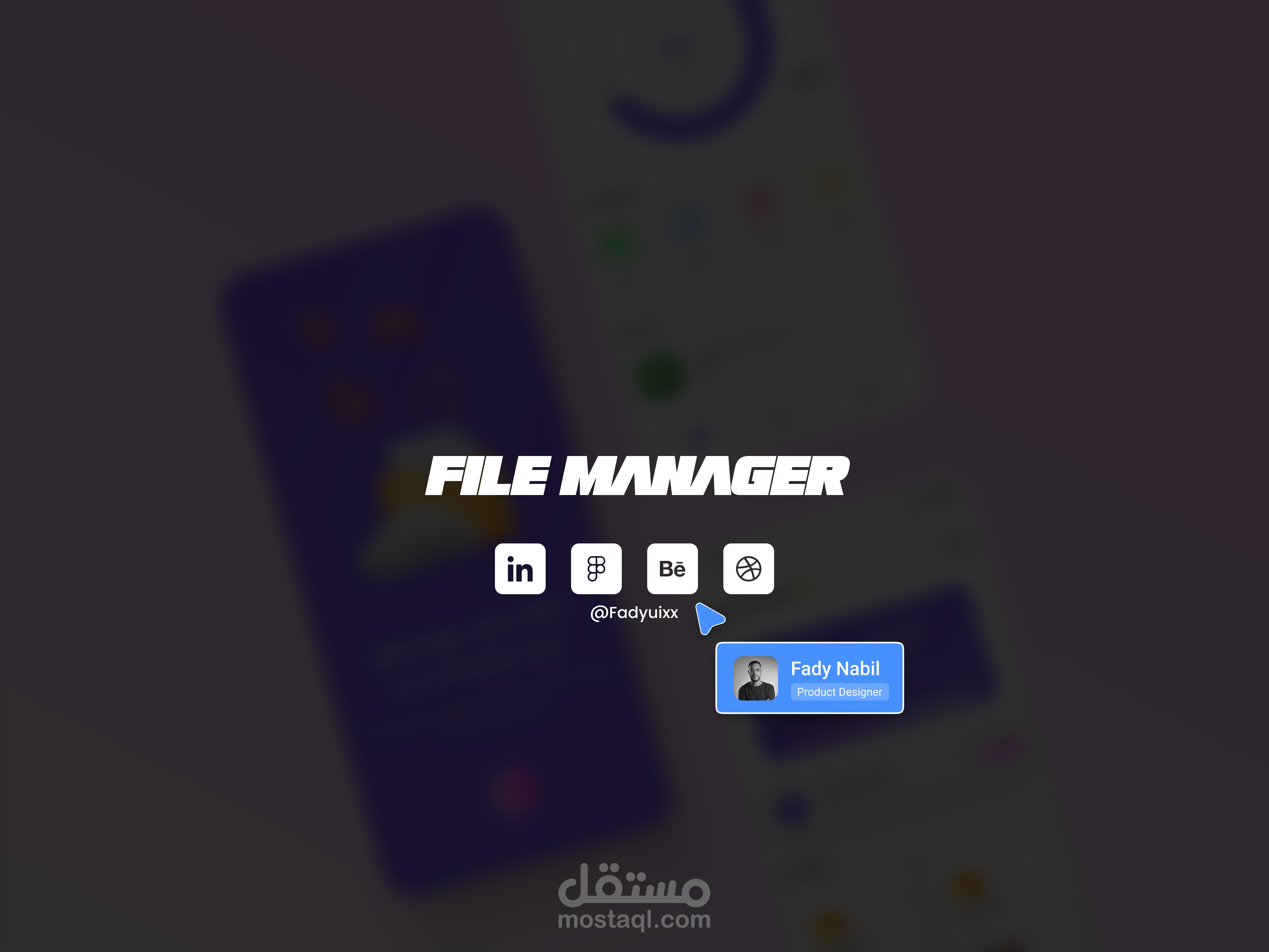 File Manager - UI Shot