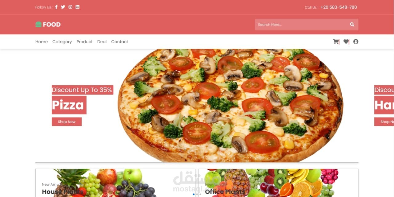 Food shopping design and programming
