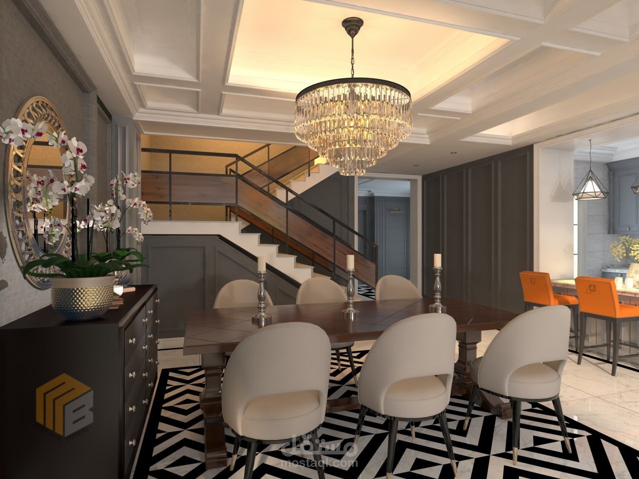 تصميم غرفة طعام