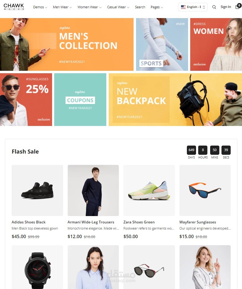 ecommerce react